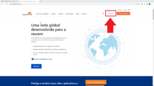 Cadastro cloudflare