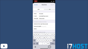 Configuração de entrada