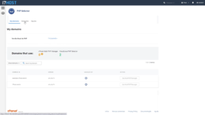 Página de extensões