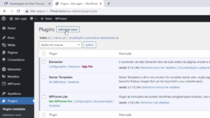 Adicionar novo plugin