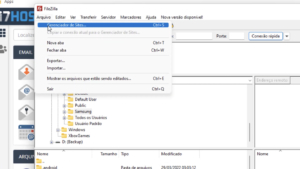Gerenciador de sites
