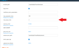 Função Max Input time
