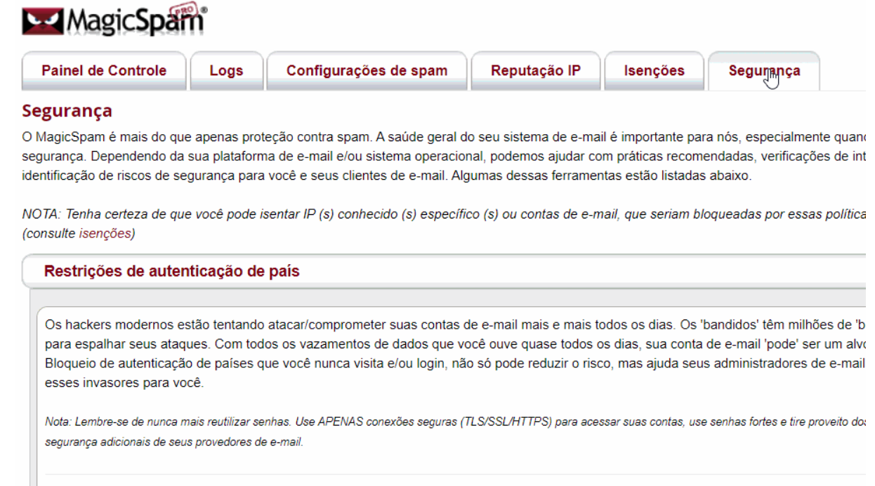Como bloquear Spams utilizando o MagicSpam