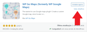 Plugin WP Google Maps- Google maps no WordPress