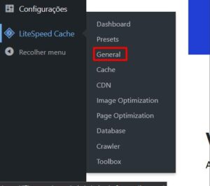 Configuração de otimização litespeed