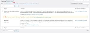 Imagem como instalar um plugin no wordpress
