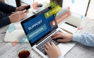 contato com o suporte WordPress