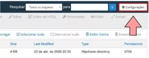 Configurações