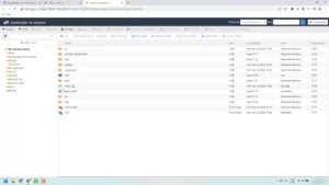 Gerenciador de arquivos cPanel