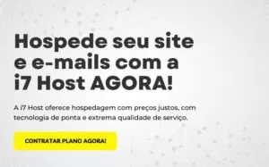 Hospedagem para sites e emails
